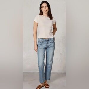 Edwin Kali Ankle Vintage Straight Leg Jean,Color-Ariel,Size-29